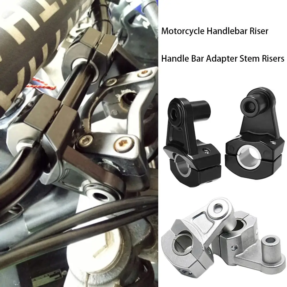 2PCS de Moto Guidão Aumentar A Altura Da Mão Para Mover O Assento Mais alto Motocicleta Guiador da Intensificação do Assento