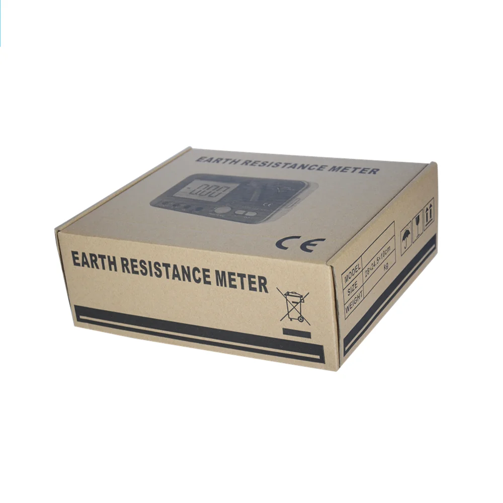 4105A Digital Medidor de Resistência de Terra de Chão Teste de Resistência de Instrumento