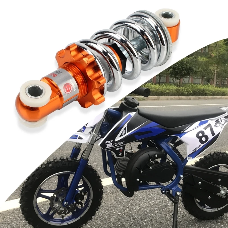 Atualizado Motocicleta Choque Amortecedor da Motocicleta Amortecedores 400lb de Amortecimento Mola utilizada para 125mm HolePitch MiniScooter