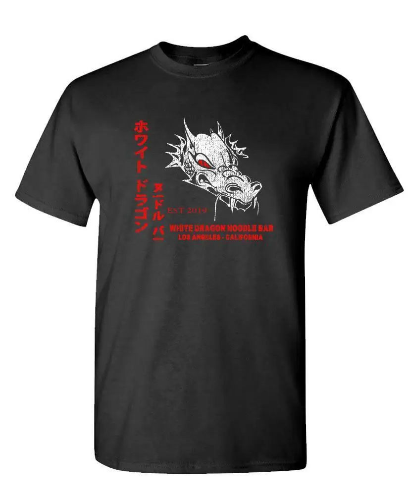 Dragão Branco Noodle Bar - Filme Sci-Fi - Unisex T-Shirt De Algodão T-Shirt