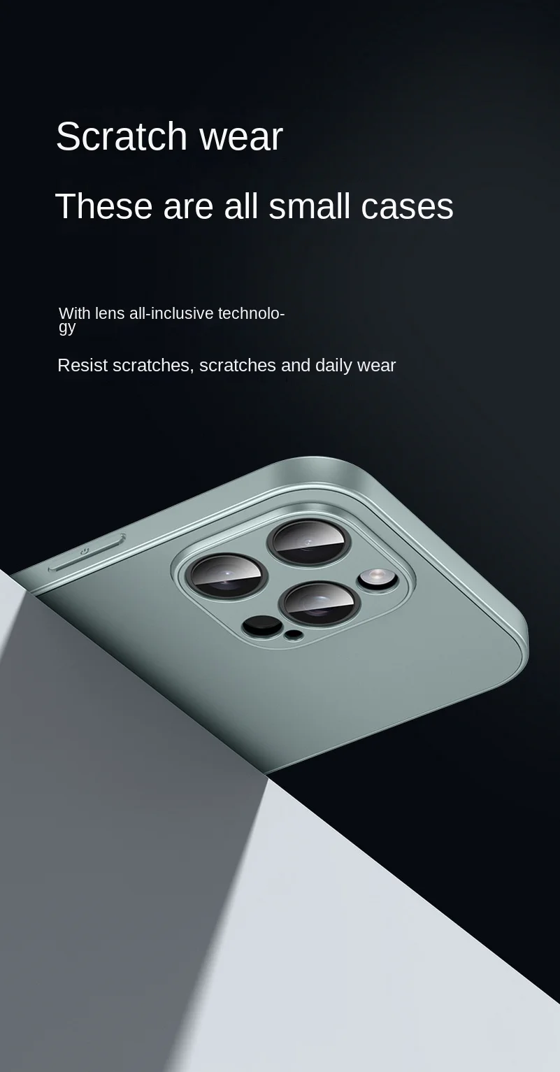 Fosco Painel Traseiro Anti-impressões digitais de Telefone de Caso Para o iPhone 15 Pro Max 15 + 14 13 12 Pro Max Slim Câmara capa de Proteção