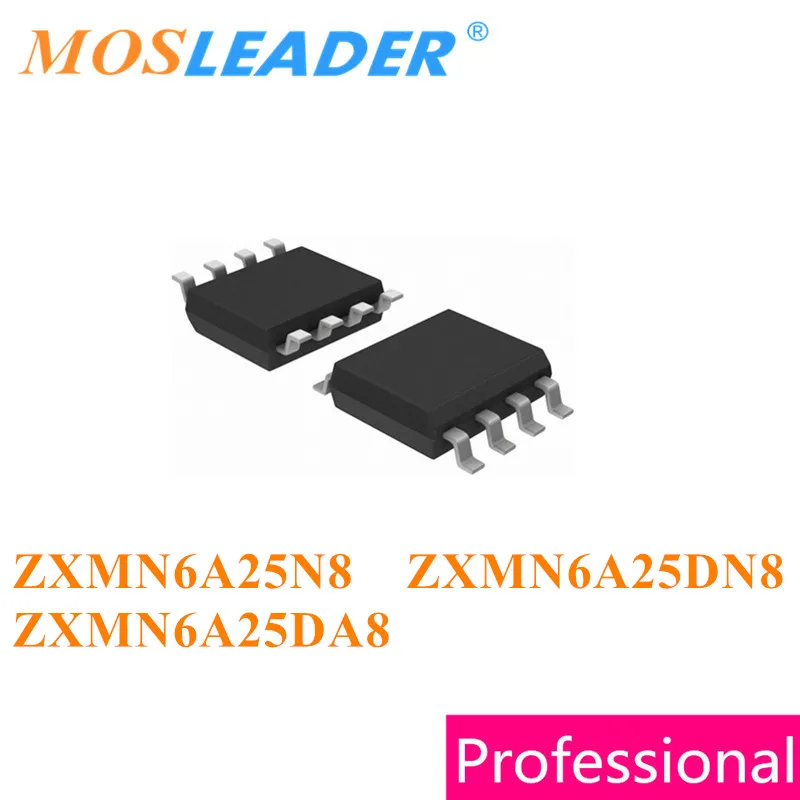Mosleader 100PCS 1000PCS ZXMN6A25N8 ZXMN6A25DN8 ZXMN6A25DA8 ZXMN6A25 ZXMN6A25N ZXMN6A25D Chinês de alta qualidade