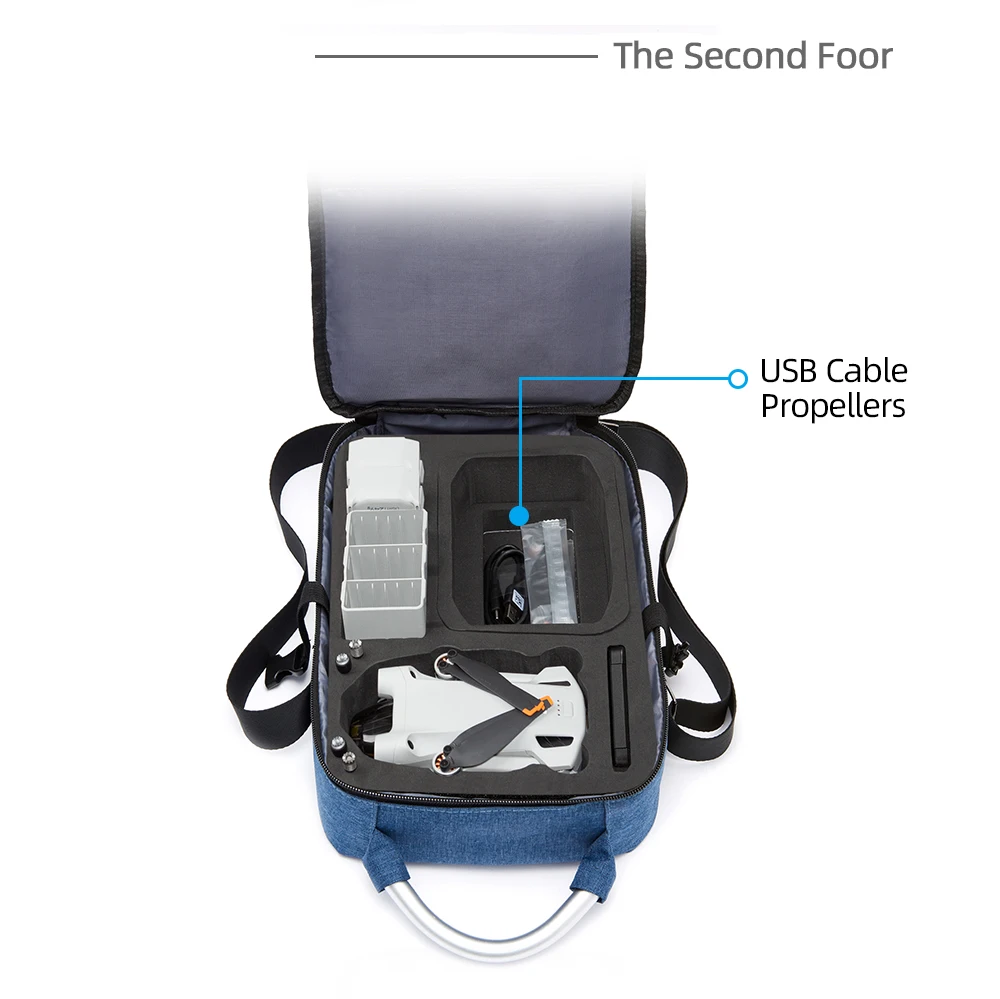 Para o Mini 3 Pro Saco de Armazenamento de Viagem estojo Portátil Caixa de Ombro Caso DJI Mini Pro 3 Drone Acessórios