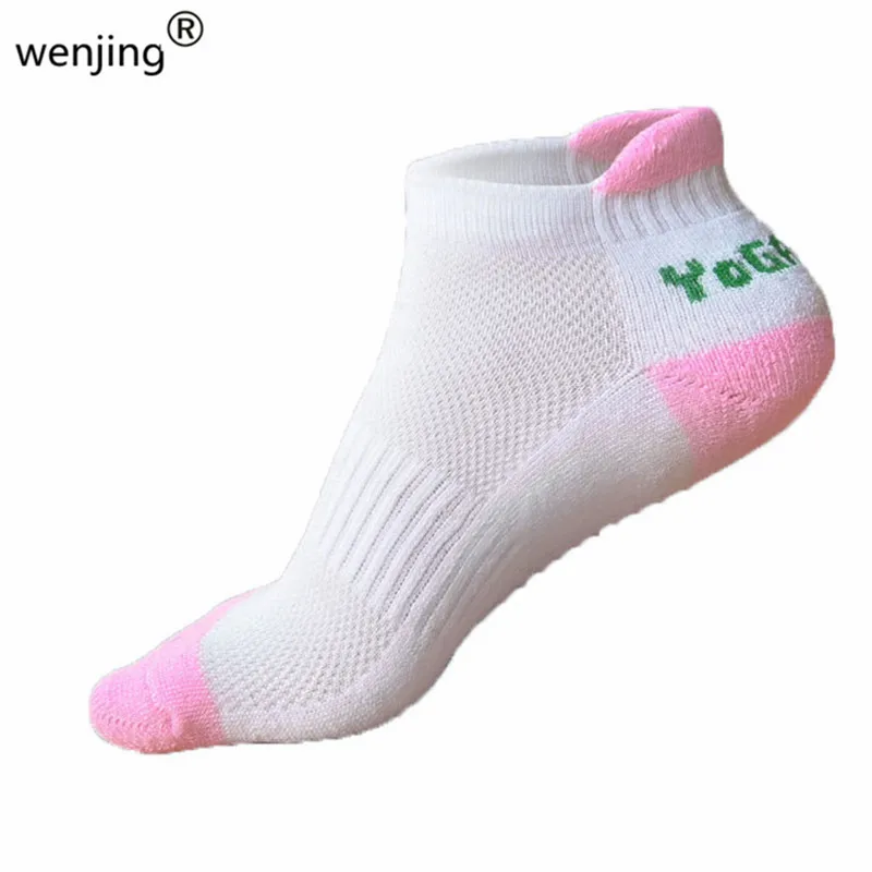 Wjys02 atacado 2 pares de Mulheres Adultos, faixa Etária e do algodão do Unisex do Silicone antiderrapante meias